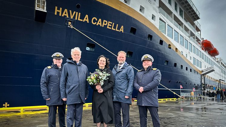 Havila Capella - christening