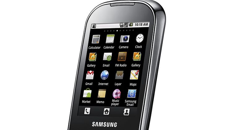 Samsung visar mobil styrka på flera plattformar