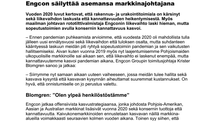 201021_press_Engcon säilyttää asemansa markkinajohtajana