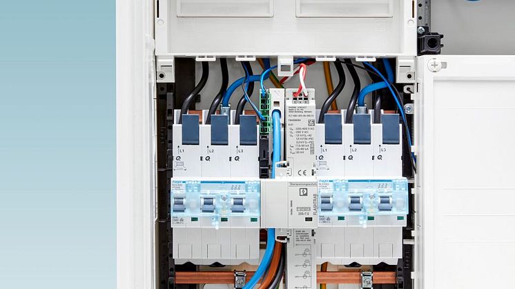 Combined lightning current and surge arrester for the meter panel