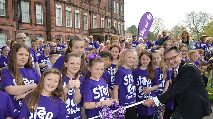 ​DJ Kev Seed joins survivors to take a Step Out for Stroke in Liverpool 