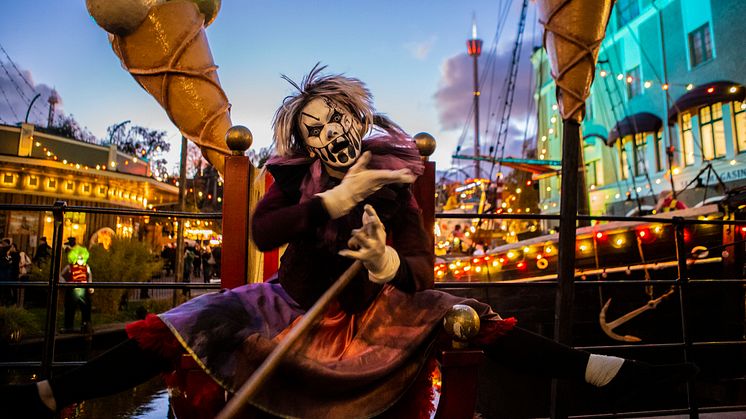 Liseberg girer opp til noen skremmende uker under Halloween. Foto: Stefan Karlberg  