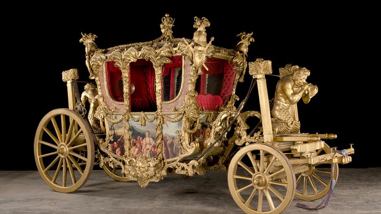 A reproduction of the Coronation carriage £30,000-50,000