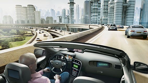 Continentalin visio: Tulevaisuuden autoa ei aja kuljettaja