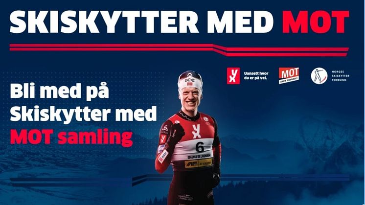 Meld deg på Skiskytter med MOT samling i Holmenkollen 10.-12. juni