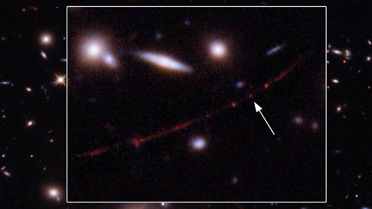 Earendel genom Hubble-teleskopet