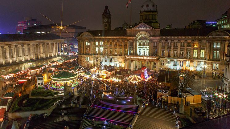 Passengers urged to plan travel for Birmingham Christmas Market