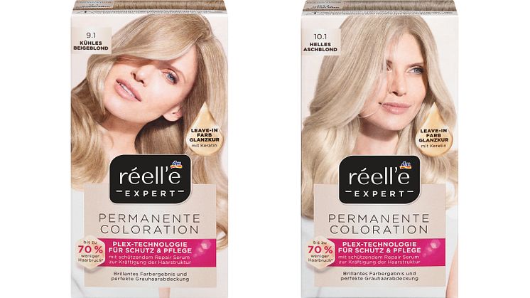 Verbraucherinformation: dm-drogerie markt ruft aus Gründen des vorbeugenden Verbraucherschutzes die Artikel „réell'e EXPERT Permanente Coloration Kühles Beigeblond 9.1“ und „réell'e EXPERT Permanente Coloration Helles Aschblond 10.1“ zurück.