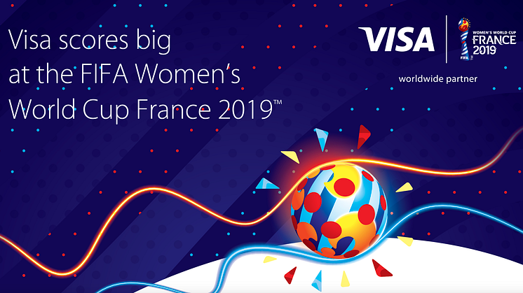 Kontaktloses Bezahlen mit Visa punktet bei der  FIFA Frauen-Weltmeisterschaft Frankreich 2019™