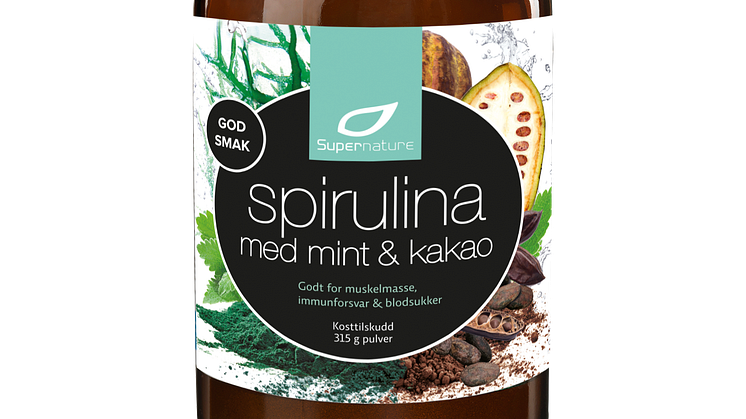 Nyhet! Spirulina Mint & Kakao