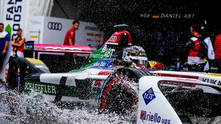 Audi Sport ABT Schaeffler tog hem teammästerskapet i eldrivna Formel E
