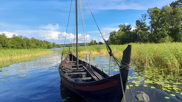 Rekonstruerat vikingaskepp Birka