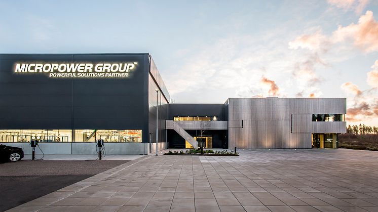 Micropower Group, ny lokal i Växjö. Fotograf Patrik Sundström, Bläck & Co