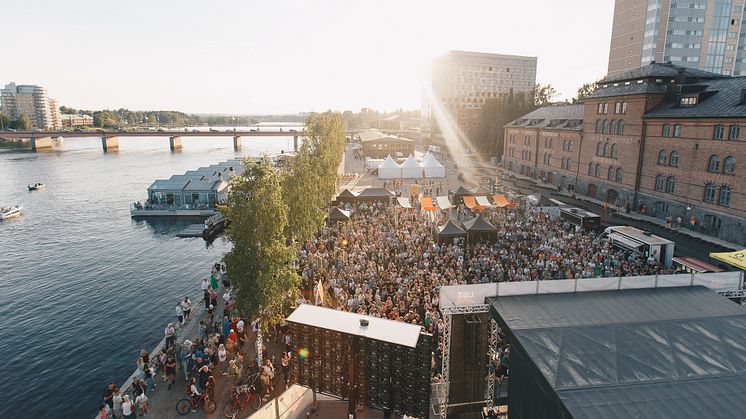 Skeppsbron Umeå, musikevenemang