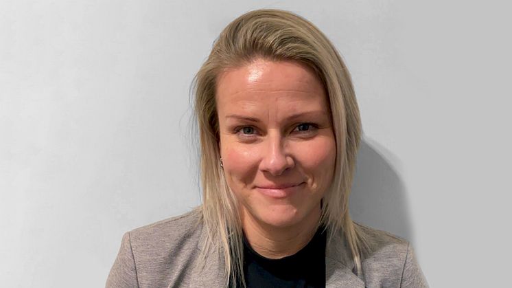 Anna Wallman, ny försäljningschef på Aroma Frukt & Grönt. 