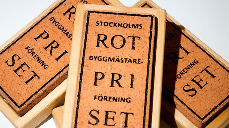 Nominerade till Stockholms Byggmästareförenings ROT-pris 2019