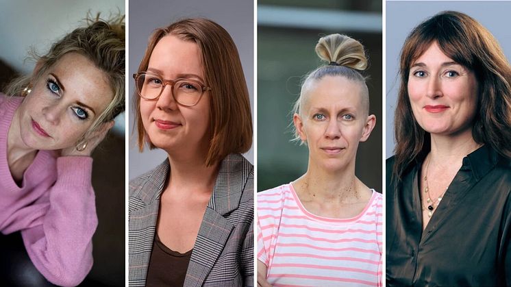 Sara Meidell, Evelina Åberg, Hanna Söderlund och Jenny Björkman