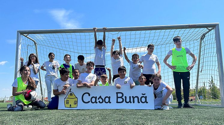 Participanții la tabere au fost prezenți la campionatul caritabil de fotbal Cupa Casa Bună
