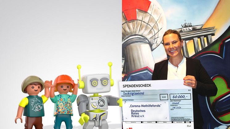 Erneute Spende aus PLAYMOBIL-Charity Aktion