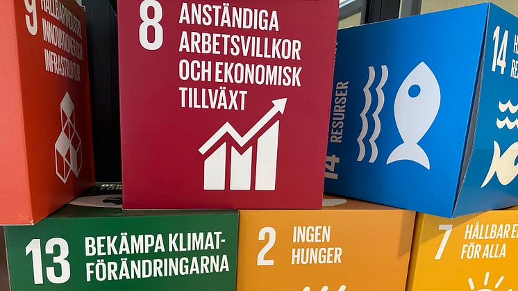 På Bygg- och miljöförvaltningen, Kungsbacka kommun, har vi på ett innovativt sätt ökat kunskapen om de globala målen och hur vi i Kungsbacka kan bidra till att uppfylla dem. 