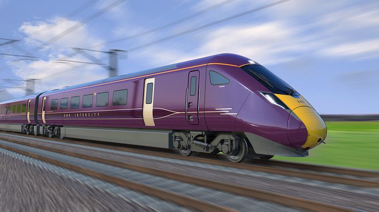 Artist impression of new train