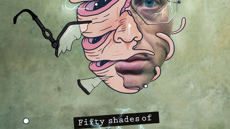 Omslagsbild: Fifty shades of Frej av Frej Larsson och Jakob Nilsson