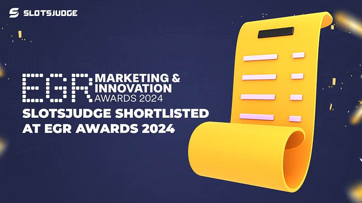 Slotsjudge Shortlisted at EGR Awards 2024