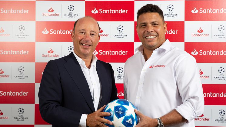 Santander signs Ronaldo as global ambassador for their UEFA Champions League sponsorship