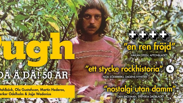 ​PUGH PLUSSAR PÅ – NYTT DATUM! - MOSEBACKETERRASSEN STOCKHOLM 11 JUNI