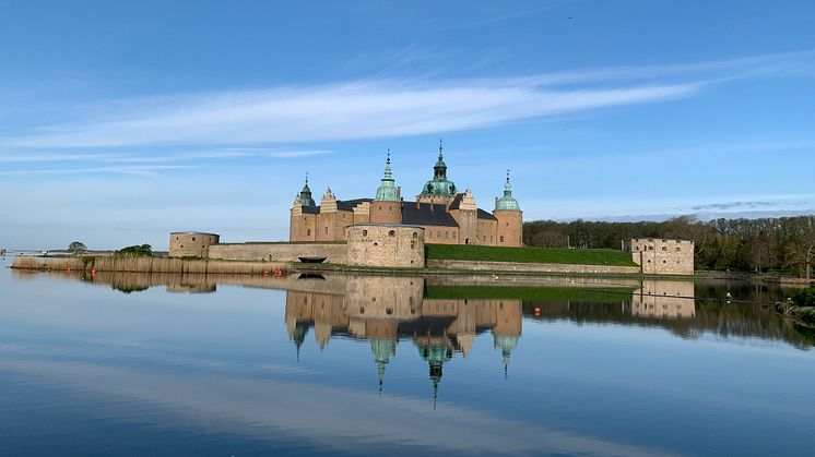 Slottsfjärdens gästhamn kommer att ha en fantastisk utsikt mot Kalmar Slott