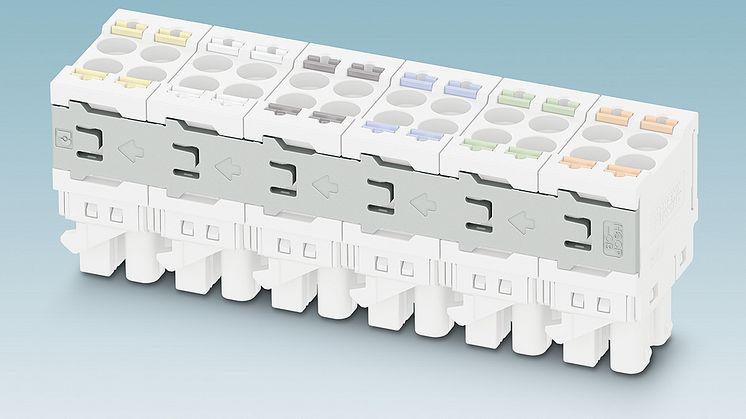 Front connections grouped individually