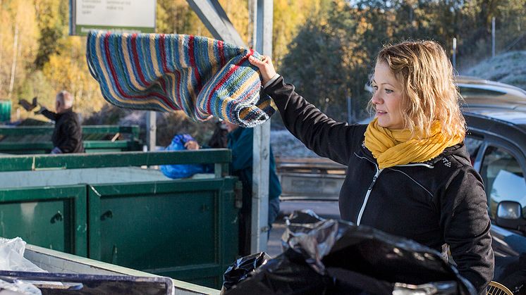 Utökade öppettider på återvinningscentralen i Johannedal