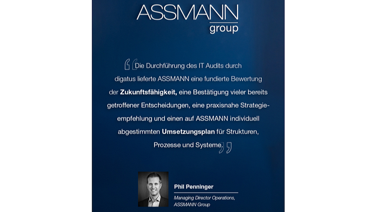 Neuigkeiten: IT Audit bei der ASSMANN Group