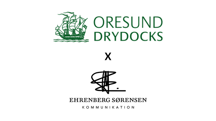 EHRENBERG SØRENSEN Kommunikation stärker sin maritima profil och inleder samarbete med varvet Oresund Dry Docks