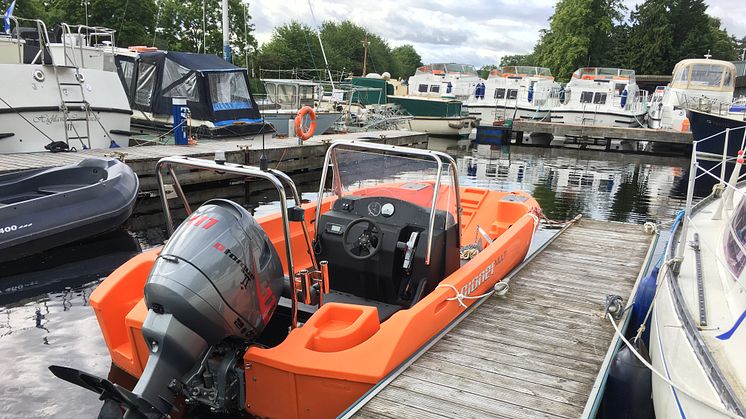 The Caley Marina demonstrator boat will showcase the YANMAR Dtorque 111 Turbo Diesel outboard to customers in Scotland