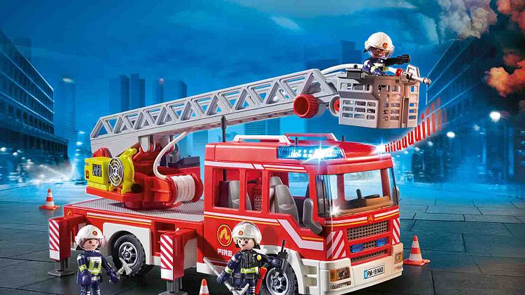 Feuerwehr-Leiterfahrzeug (9463) von PLAYMOBIL