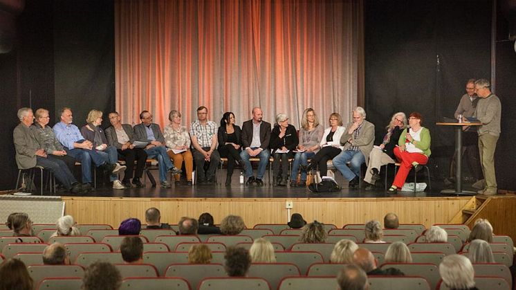 Lyckad premiär i Lindesberg för kultursamtalen i länet