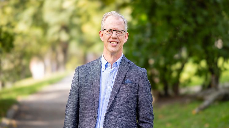Andreas Mårtenson är utsedd till ny ekonomi- och finanschef för SKB. Foto: Webbkompetens