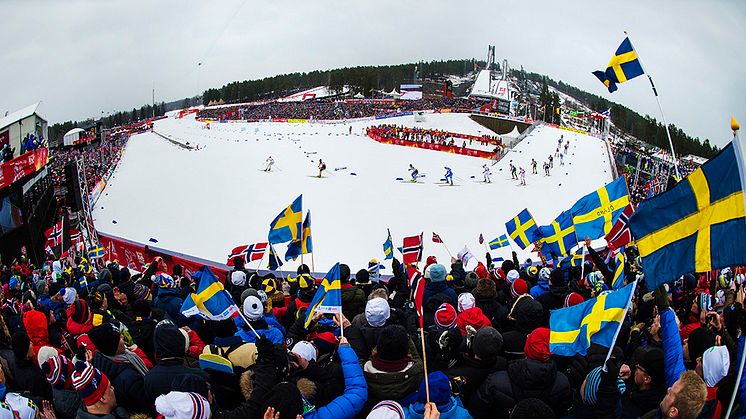 Senast VM arrangerades i Falun 2015 blev det en stor succé. Foto: Bildbyrån.
