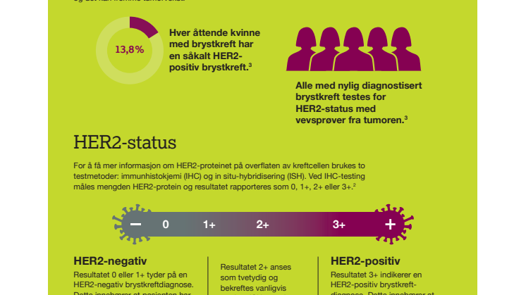 Infographics HER2-positiv brystkreft
