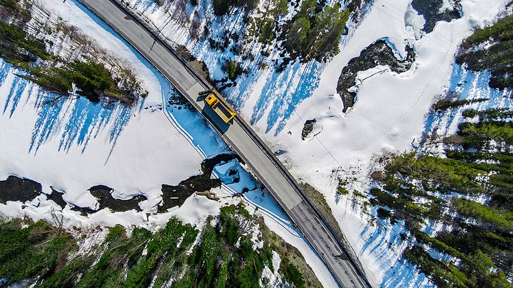 Svevia ska sköta vägunderhållet inom driftområde Kisa. Foto: Markus Marceric