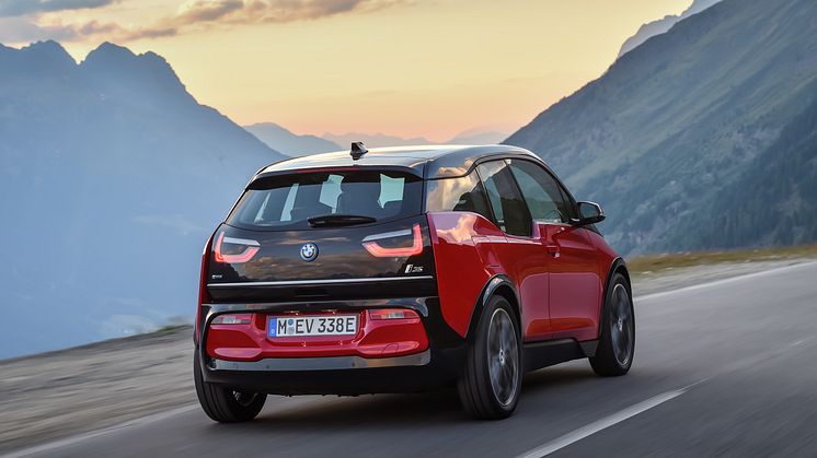 Den helt nye BMW i3s