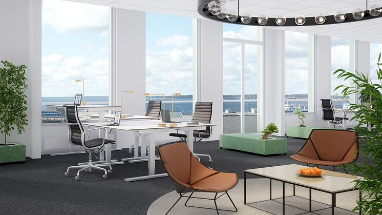 Midroc utvecklar 4 000 kvadratmeter kontor i fastigheten Scala i Helsingborg.