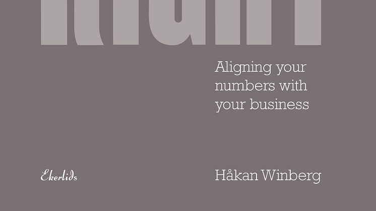Ny bok:  Approximately Right - aligning your numbers with your business av Håkan Winberg