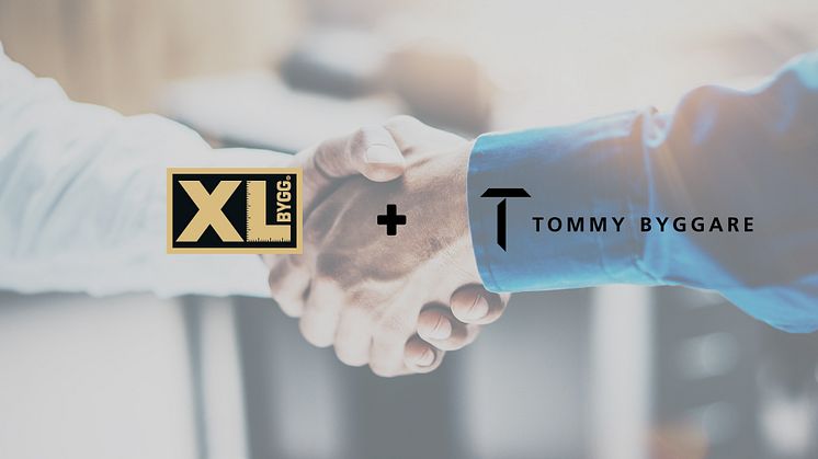 XL-BYGG blir huvudleverantör till Tommy Byggare