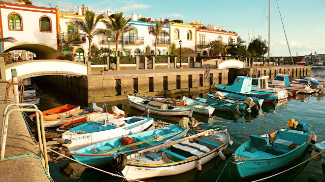 Foto av Mats Högberg från Puerto de Mogan, Gran Canaria. 