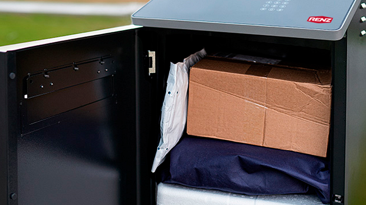 myRENZbox Homebox kan rumme både pakker og breve