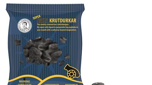 Lakritskungens Salta Krutdurkar 100 g