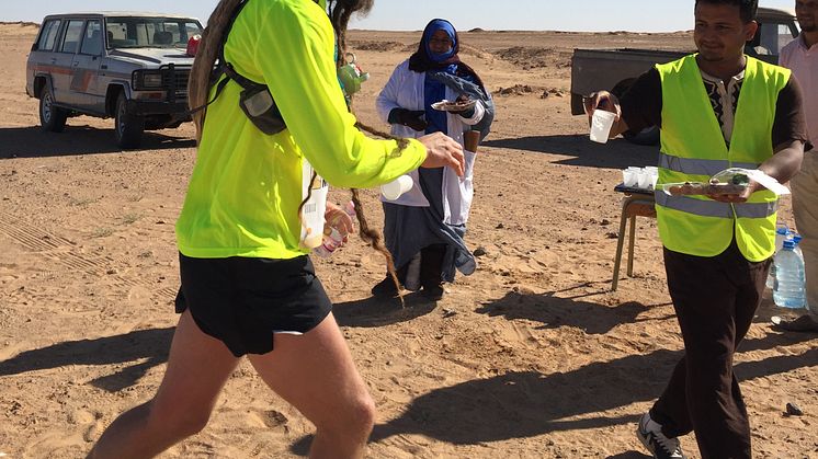 Två svenskar på prispallen efter Sahara Marathon