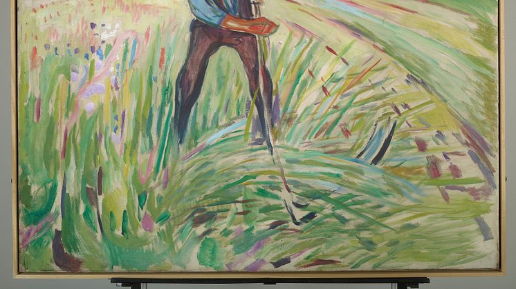 Edvard Munch: Slåttekar / The Haymaker (1917)